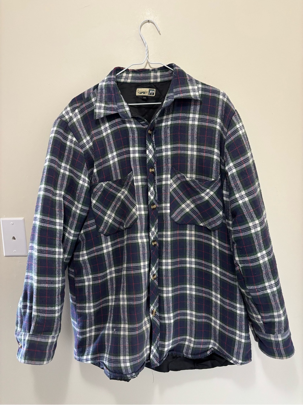 Pathfinder by Kodiak Quilted Lined Plaid Flannel Shirt Jacket